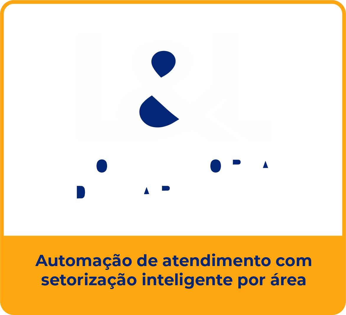 L&L Consultoria de Marketing: automação de atendimento com setorização inteligente por área